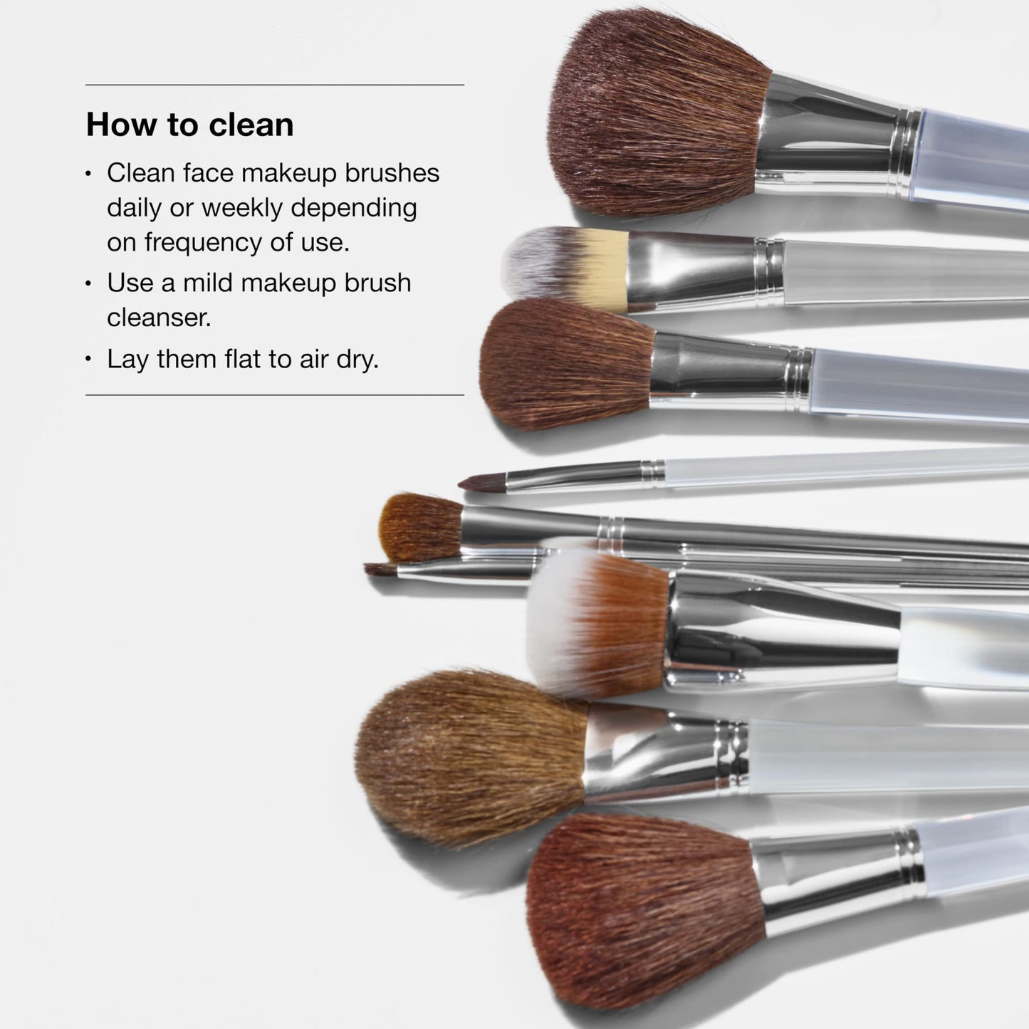 Clinique Face Powder Brush for Pressed + Loose Powder | Smooth, Even Finish + Buildable Coverage