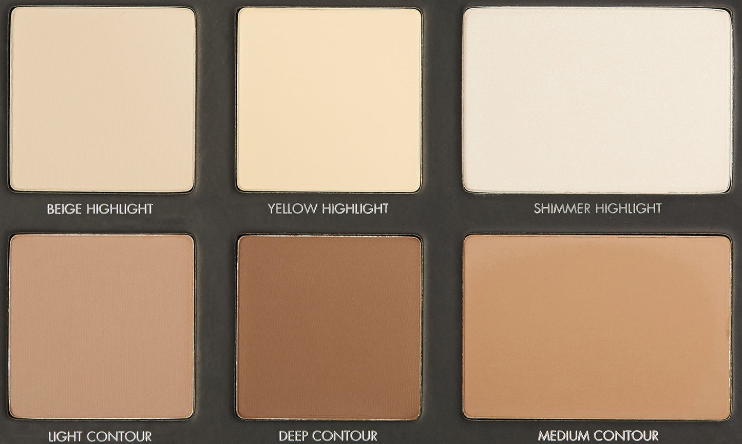 LORAC PRO Contour Palette & Contour Brush, Multi