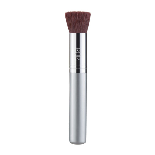 PÜR MINERALS Chisel Brush, Flat Top Makeup Brush, Synthetic, Cruelty-Free Bristles, 1 ct.