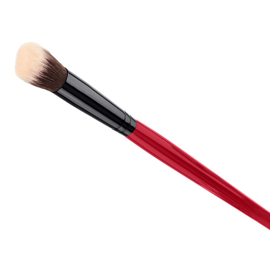 Smashbox Blurring Concealer Brush | Rounded Concealer Makeup Brush for Under Eyes | Airbrush Finish for Liquid or Cream Formulas