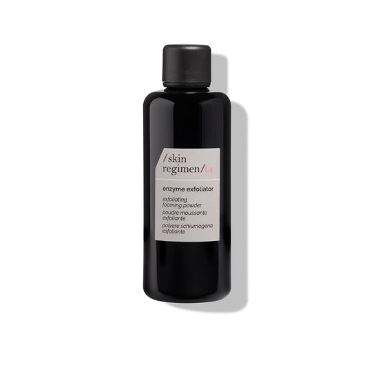 /skin regimen/Lx Enzyme Exfoliator, Exfoliating Foaming Powder, Smooths, Brightens, Unclogs Pores, Chlorella, Papaya Enzymes, Rice Starch, Clean Beauty, Vegan, Sensitive Skin, 1.94 Oz