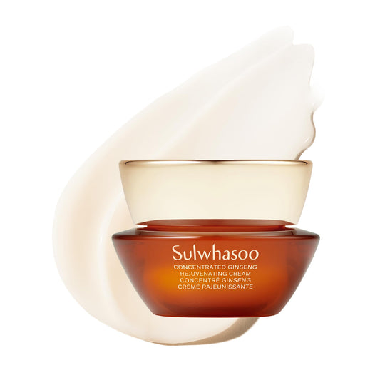Sulwhasoo Concentrated Ginseng Rejuvenating Cream – Visibly Plump Skin & Wrinkles | Anti-Aging Deep Hydration Moisturizer with Korean Ginseng Actives, Ginseng Peptide™ & Vitamin C | Korean Skincare