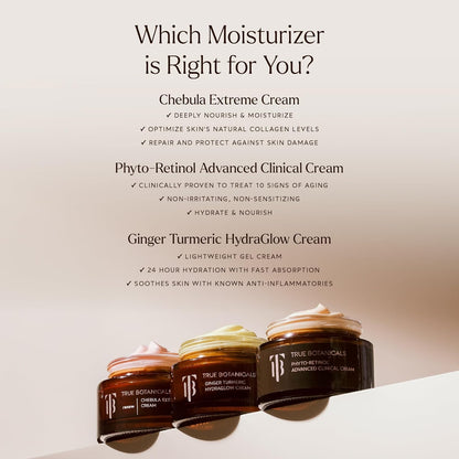 True Botanicals Phyto Retinol Advanced Clinical Cream | Anti-Aging Serum | Retinol Alternative | Targets & Reduces Fine Lines & Wrinkles | Dermatologist Tested, All Natural, Vegan | 1.7 fl oz | 50 ml