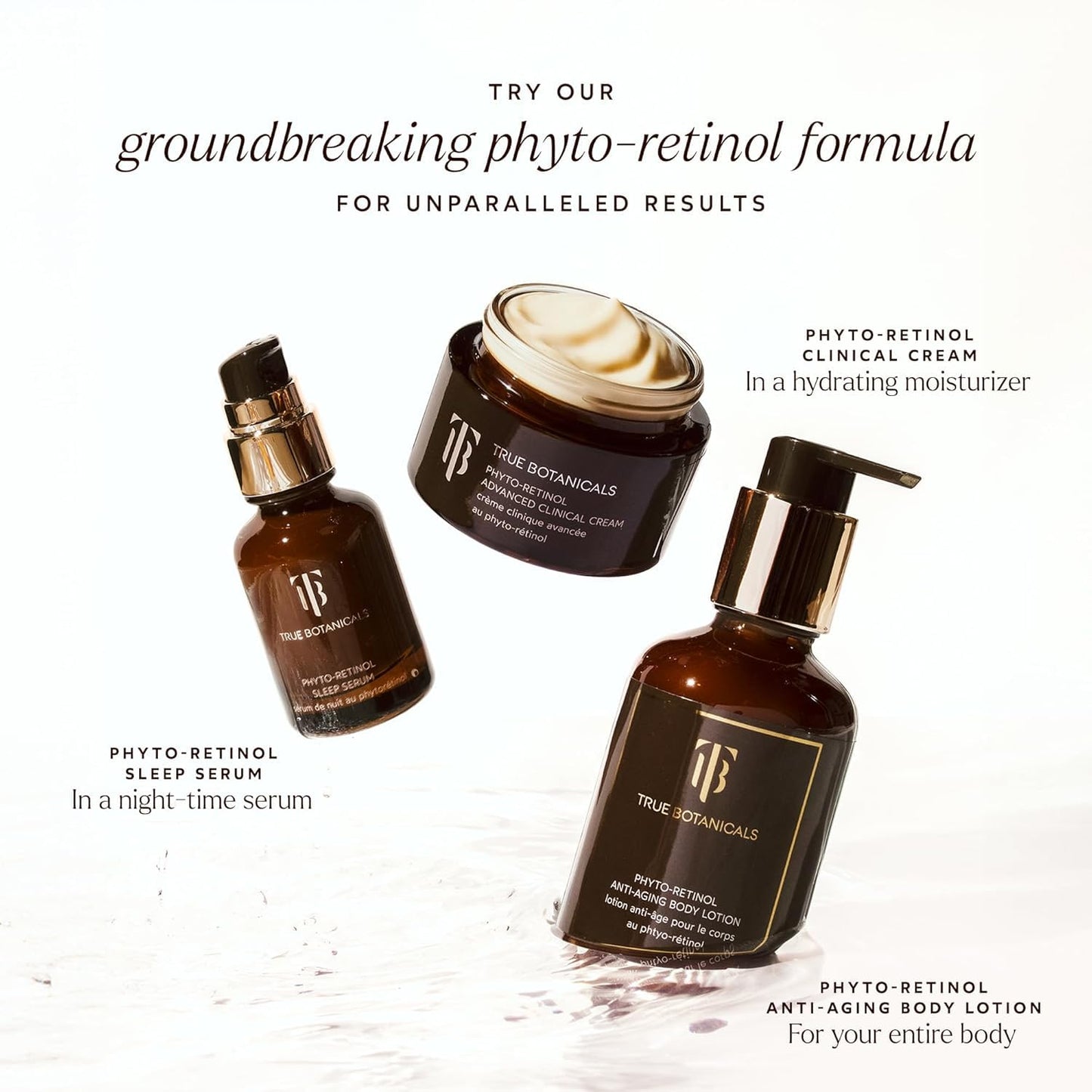 True Botanicals Phyto Retinol Advanced Clinical Cream | Anti-Aging Serum | Retinol Alternative | Targets & Reduces Fine Lines & Wrinkles | Dermatologist Tested, All Natural, Vegan | 1.7 fl oz | 50 ml